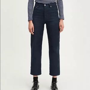 Levi’s Corduroy Ribcage Straight Leg Jeans